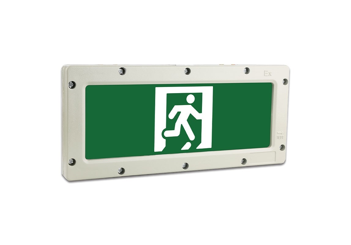 隔爆型-单面疏散标志灯  |  ZS-BLJC-1OEⅠ1W-J711  |  壁挂/吊挂