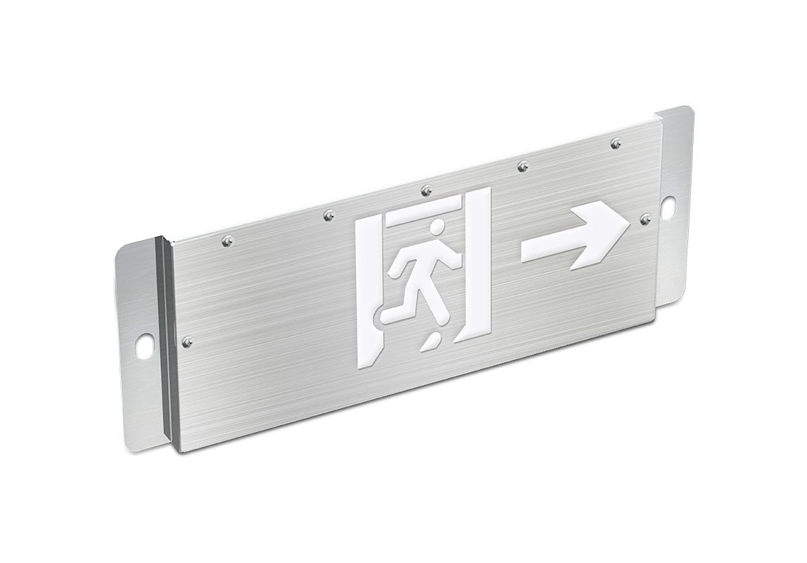 轨道交通-单面右向应急标志灯  |  ZS-BLJC-1REⅡ1W-J864  |  壁挂